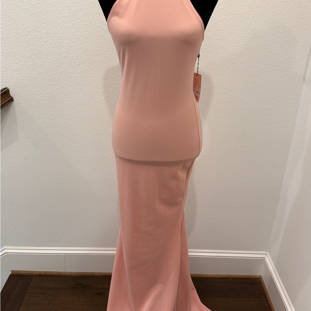 Missguided Blush Maxi Dress